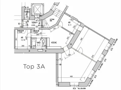 3-Zimmer-Wohnung kaufen in Wien – 105,9 m², € 380.000 – Bild 23 von 24
