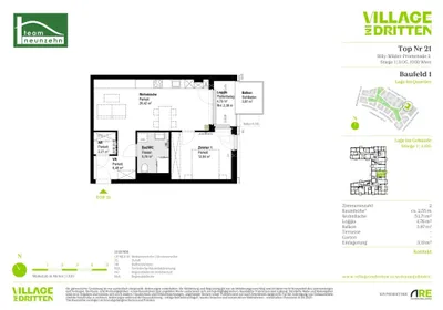 2-Zimmer-Wohnung mieten in Wien – 53,71 m², € 1.249 – Bild 29 von 29