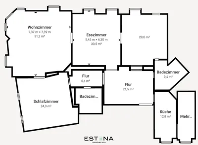 4-Zimmer-Wohnung kaufen in Wien – 222 m², € 1.950.000 – Bild 10 von 10