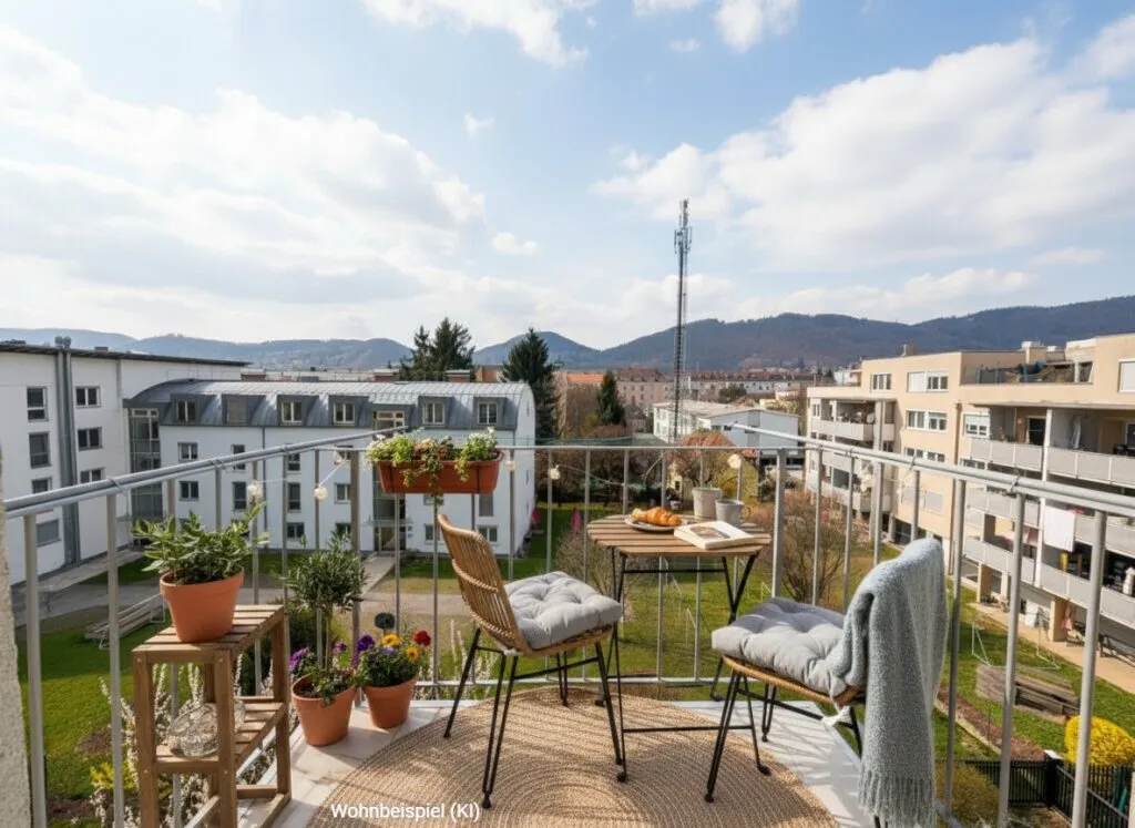 Urbaner Altbau-Wohntraum: Sanierte 4-Zimmer-Wohnung mit Balkon & Wintergarten in Eggenberg - Ansicht 3