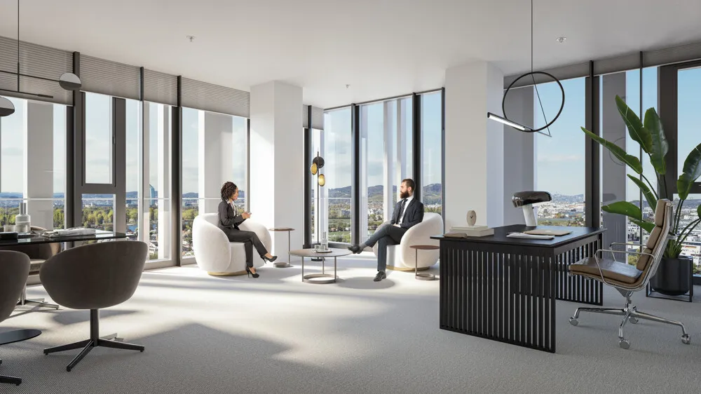 1220, Dr. Adolf-Schärf-Platz VIENNA TWENTYTWO - TOWER OFFICES | PROJEKT - Ansicht 2