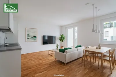 Urbaner Komfort trifft moderne Bauweise! 1-Zimmer-Wohnung mit Balkon! – Bild 2