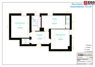 2-Zimmer-Wohnung mieten in Linz – 76,86 m², € 665 – Bild 12 von 12