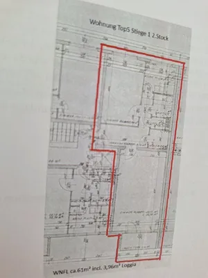 2-Zimmer-Wohnung mieten in Wien – 56 m², € 1.000 – Bild 2 von 14