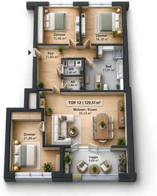 Wohnung kaufen in Wien – 139,5 m², € 699.000 – Bild 54 von 55