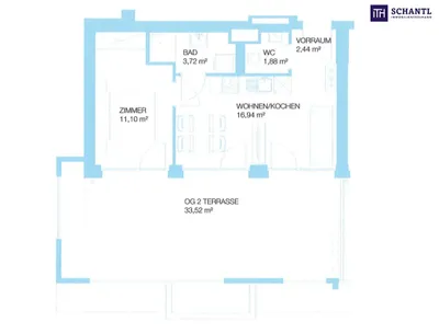 2-Zimmer-Wohnung mieten in Graz-Umgebung – 36 m², € 1.075 – Bild 54 von 54