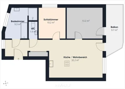 3-Zimmer-Wohnung mieten in Linz Land – 67,11 m², € 1.331 – Bild 13 von 13