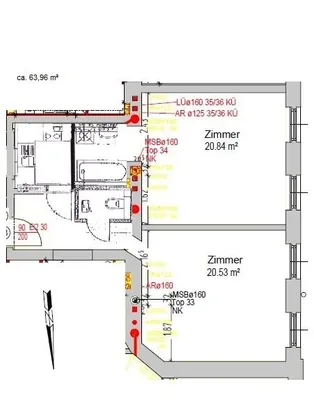 2-Zimmer-Wohnung kaufen in Wien – 62 m², € 192.000 – Bild 16 von 17