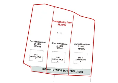 Grundstück kaufen in Graz-Umgebung – 1 664 m², € 115.000 – Bild 1 von 4
