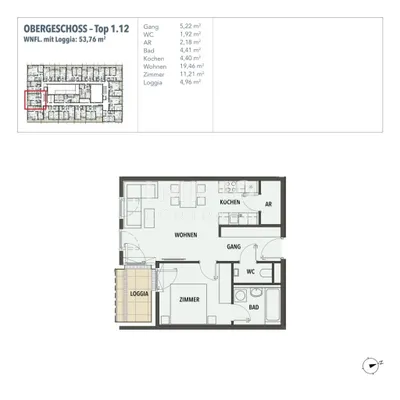 2-Zimmer-Wohnung kaufen in Wien – 48,8 m², € 275.000 – Bild 18 von 18