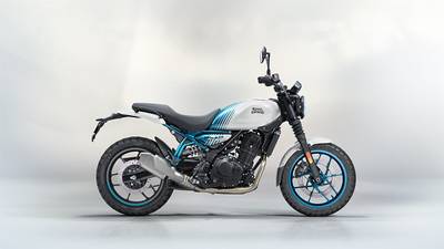 Royal Enfield Guerrilla 450 Einzelstück brava blue / Finanzie...