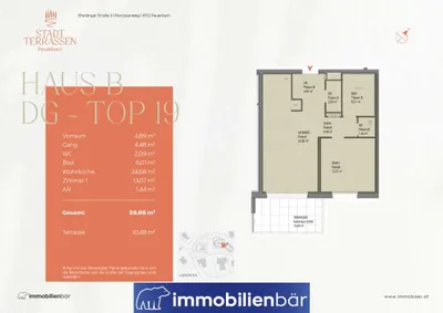 2-Zimmer-Wohnung kaufen in Grieskirchen – 56,66 m², € 314.235 – Bild 6 von 6