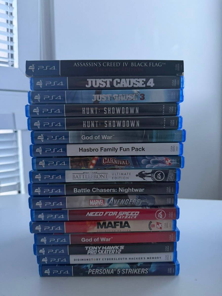 PS4 Spielen - Einzelverkauf möglich