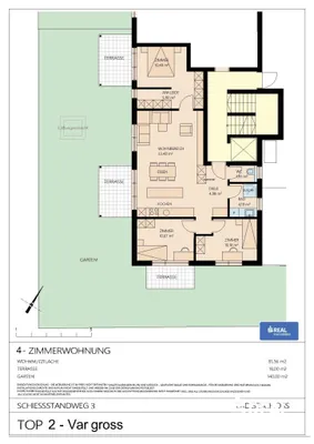 4-Zimmer-Wohnung kaufen in Innsbruck-Land – 81,56 m², € 710.000 – Bild 5 von 5