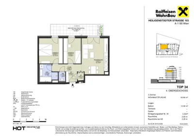 3-Zimmer-Wohnung kaufen in Wien – 62,88 m², € 649.900 – Bild 7 von 9
