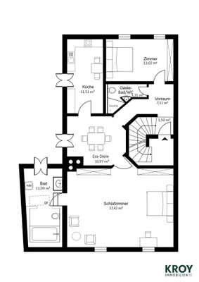 3-Zimmer-Wohnung mieten in Salzburg Stadt – 143 m², € 2.190 – Bild 15 von 16
