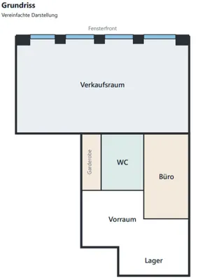 Gewerbeimmobilie mieten in Linz – 154 m², € 3.313 – Bild 2 von 2