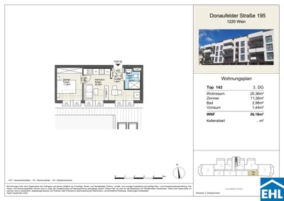 Immobilie kaufen in Wien – 36,61 m², € 226.590 – Bild 6 von 6
