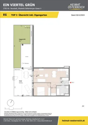 2-Zimmer-Wohnung kaufen in Wiener Neustadt – 51,48 m², € 199.165 – Bild 22 von 33