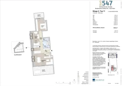 3-Zimmer-Wohnung kaufen in Wien – 80,03 m², € 699.000