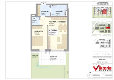 2-Zimmer-Wohnung kaufen in Salzburg-Umgebung – 48,78 m², € 298.000 – Bild 6 von 9