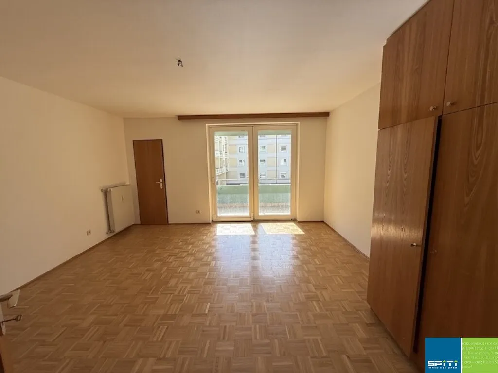 Klagenfurt: Einzimmerwohnung mit Loggia im 1.OG - Top 114 - Ansicht 3