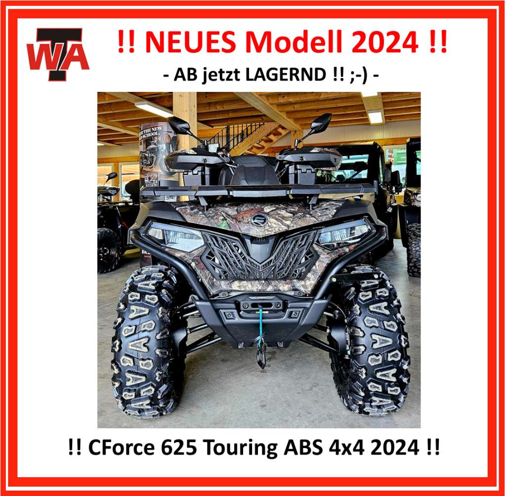 CF-Moto CForce ** LAGERND ** LAGERND ** 625 4x4 SERVO DLX Touring !! ABS !! 95 km/h !!** !! N...