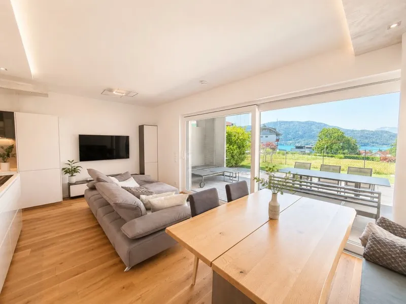 Traumhafte Seeblick-Gartenwohnung mit exklusiven Seezugang in Pörtschach am Wörthersee - Widok 3