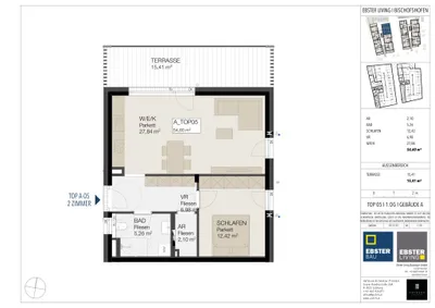 2-Zimmer-Wohnung kaufen in Sankt Johann im Pongau – 54,6 m², € 297.000 – Bild 19 von 20
