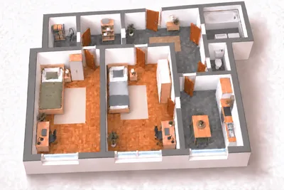 2-Zimmer-Wohnung kaufen in Wien – 69 m², € 249.000 – Bild 12 von 13