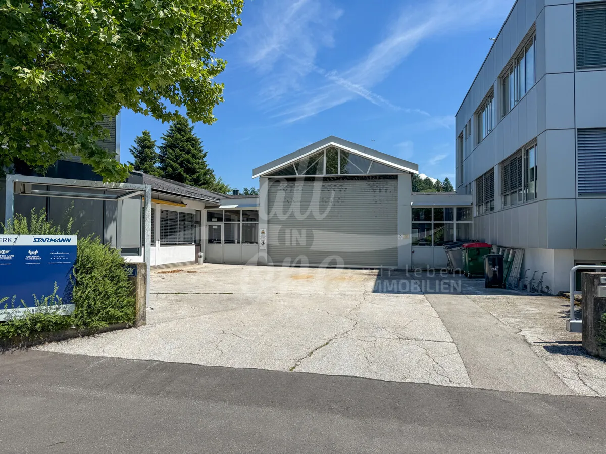 Vielseitiges Gewerbeobjekt mit Hallenensemble und Büroflächen in Klagenfurt-Annabichl - Ansicht 2