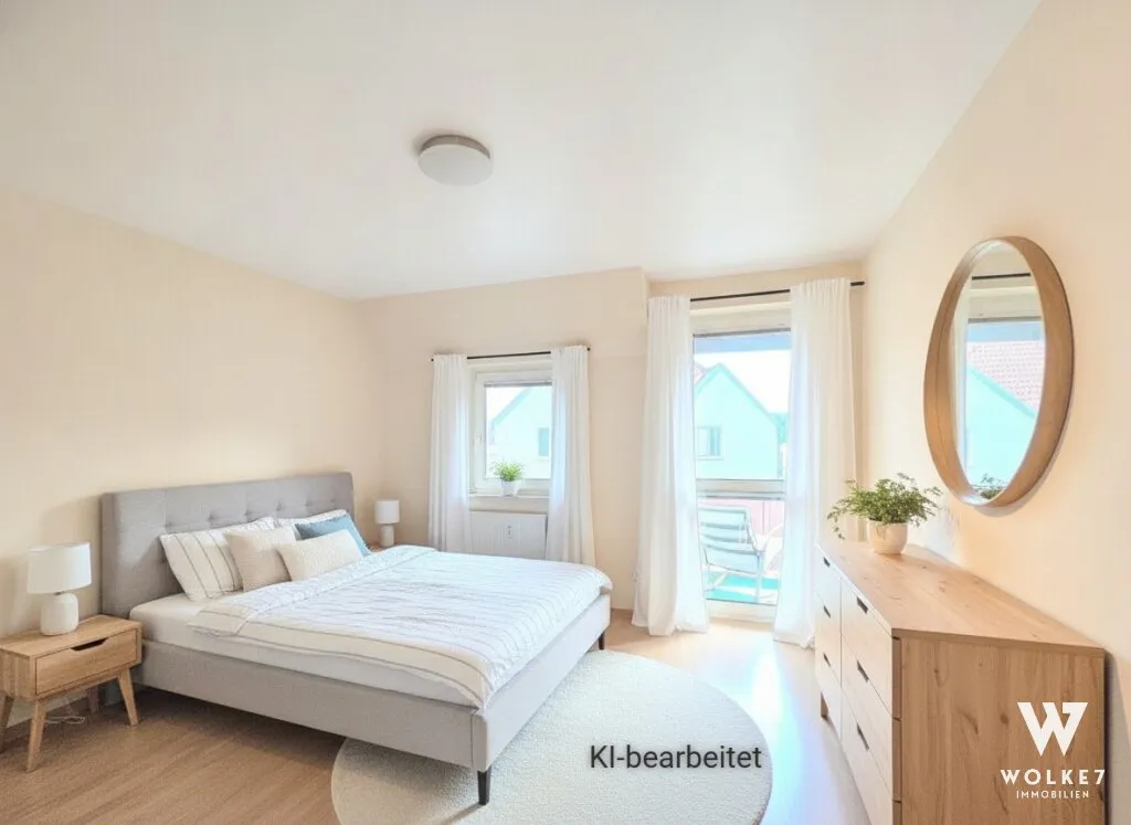 Zentrale 3-Zimmer-Wohnung in Korneuburg | ca. 76,35 m² | Tiefgaragenplatz | Balkon | Fahrradraum - Widok 2