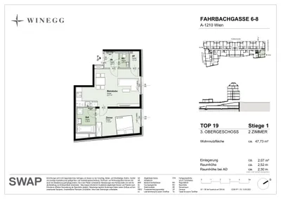 2-Zimmer-Wohnung kaufen in Wien – 47,35 m², € 291.100 – Bild 19 von 19