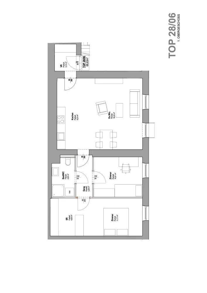 Neues Wohnprojekt in Lend! Erstbezug mit 3 Zimmern - Provisionsfrei! - Ansicht 2