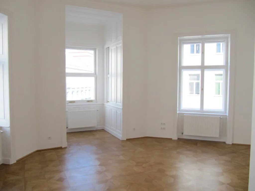 ERSTBEZUG NACH GENERALSANIERUNG! Prachtvolles Altbaubüro nahe Karlskirche! - Ansicht 3