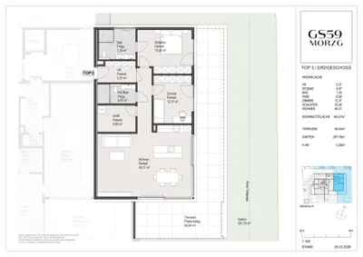 5-Zimmer-Wohnung kaufen in Salzburg Stadt – 100,27 m², € 1.353.000 – Bild 4 von 8