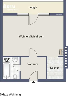 1-Zimmer-Wohnung kaufen in Wien – 45 m², € 164.500 – Bild 10 von 11