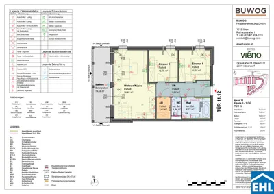 3-Zimmer-Wohnung mieten in Mödling – 73,22 m², € 1.495 – Bild 12 von 12