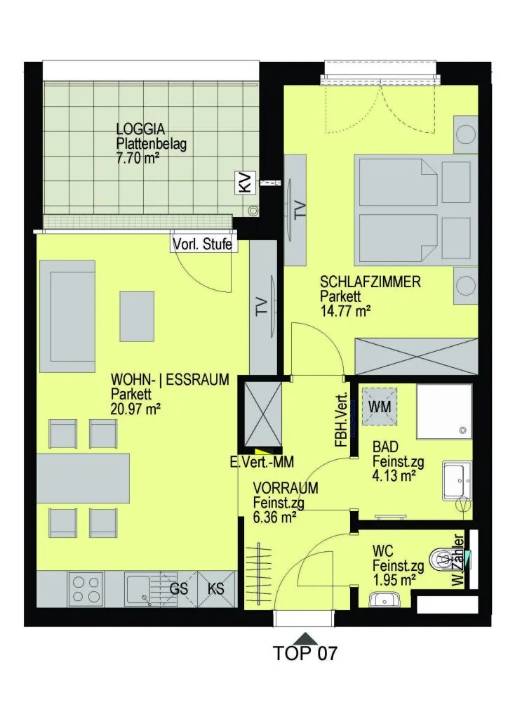 Wohnung – Wien, Hütteldorf - Ansicht 2