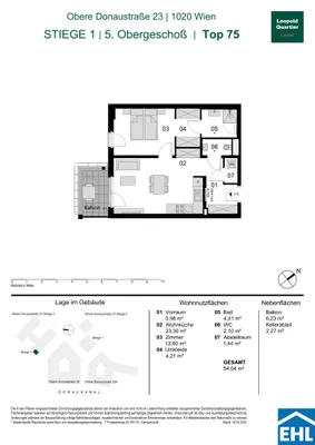 Immobilie kaufen in Wien – 54,04 m², € 527.000 – Bild 31 von 31