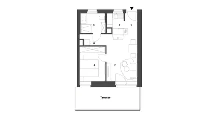 2-Zimmer-Wohnung kaufen in Graz – 41,68 m², € 318.000 – Bild 7 von 7