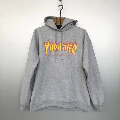 Grauer thrasher online hoodie