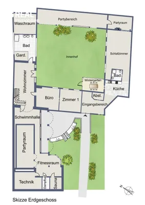10-Zimmer-Haus kaufen in Korneuburg – 650 m², € 2.300.000 – Bild 39 von 40