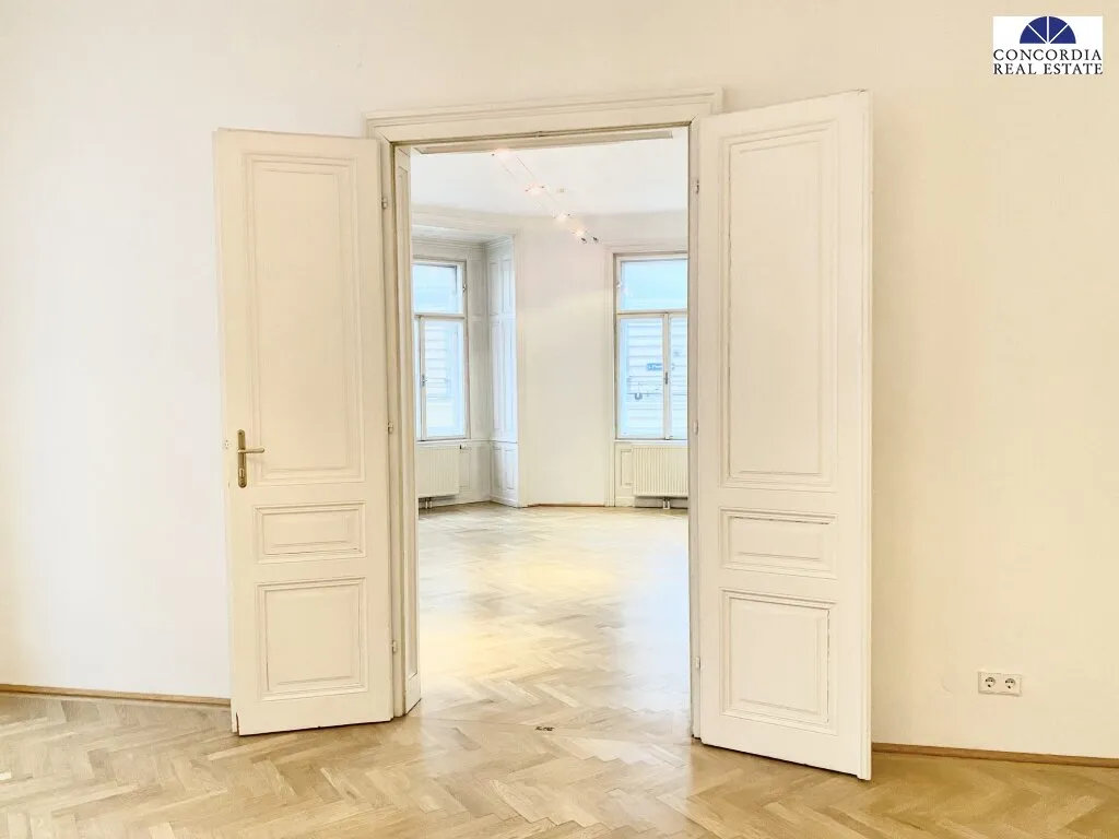 Repräsentatives Altbaubüro in bester Lage des 3. Bezirks - 110 m² Arbeitskomfort nahe dem Rochusmarkt - Ansicht 2