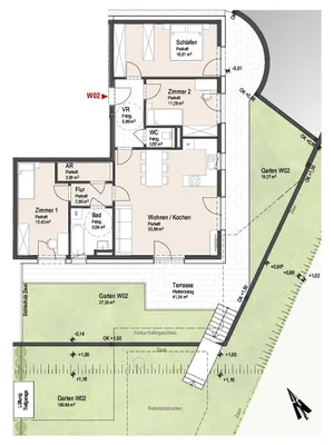4-Zimmer-Wohnung kaufen in Salzburg-Umgebung – 94,18 m², € 640.330 – Bild 6 von 9