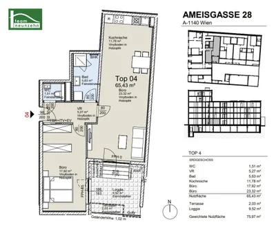 Immobilie kaufen in Wien – 65,43 m², € 435.000 – Bild 29 von 29