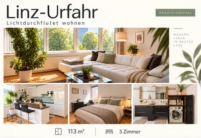 3-Zimmer-Wohnung kaufen in Linz – 113 m², € 419.000