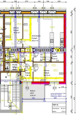 Wohnung mieten in Wien – 98,32 m², € 2.490 – Bild 6 von 6