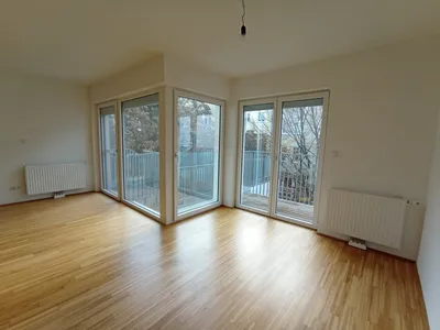 Moderne 2 Zimmer-Wohnung mit Garten und Terrasse - nächst UBahn-Station Niederhofstraße! – Bild 2