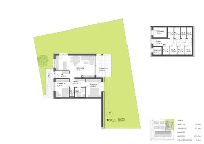 3-Zimmer-Wohnung kaufen in Deutschlandsberg – 70 m², € 269.500 – Bild 7 von 7